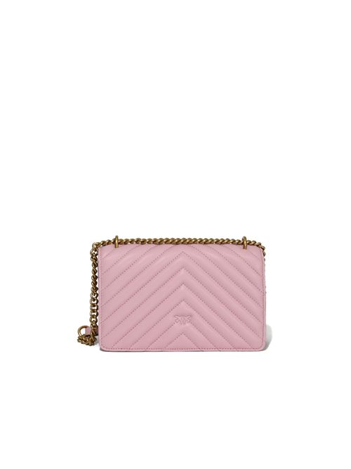 Borsa Mini Love One Chevron Rosa PINKO | 100074 A0GKP26Q